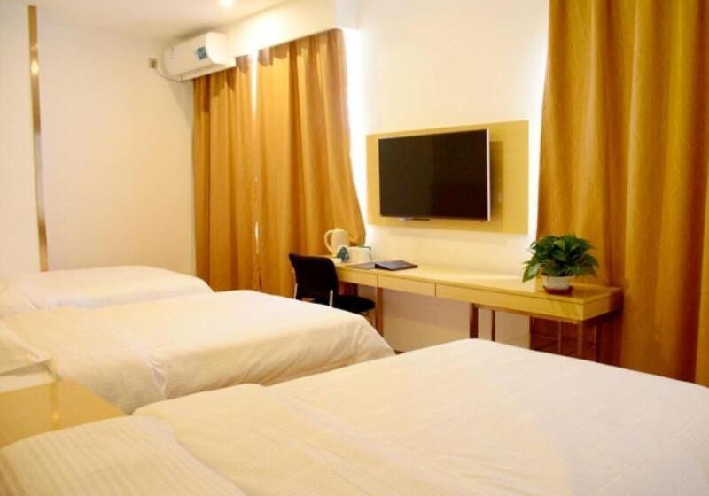 בית מלון כפרי Greentree Inn Taiyuan Wanbailin District West Bua Station Express