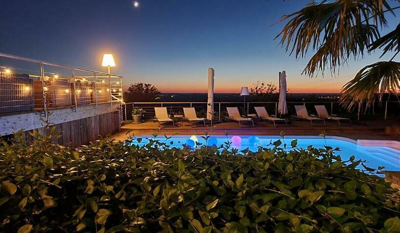 펜션 Chambres D Hôtes Le Repère Des Anges Et Spa