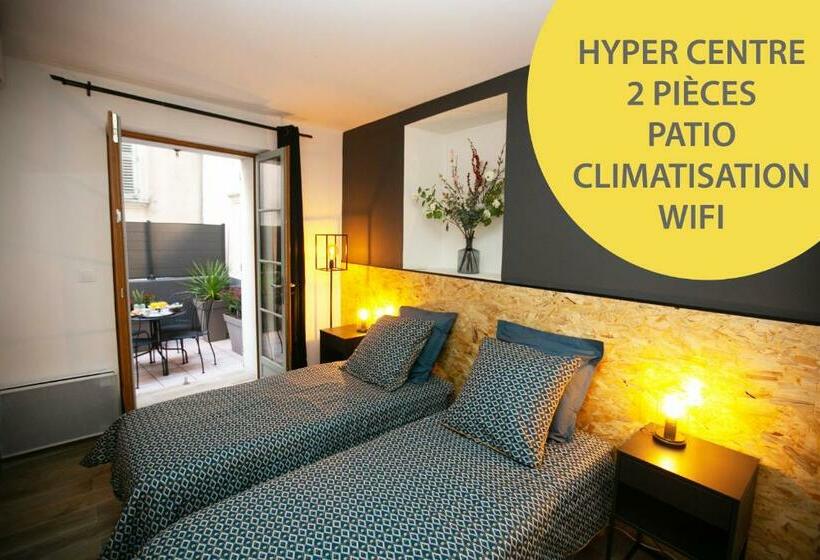 2 Pièces Avec Patio Dans Le Centre De Toulon