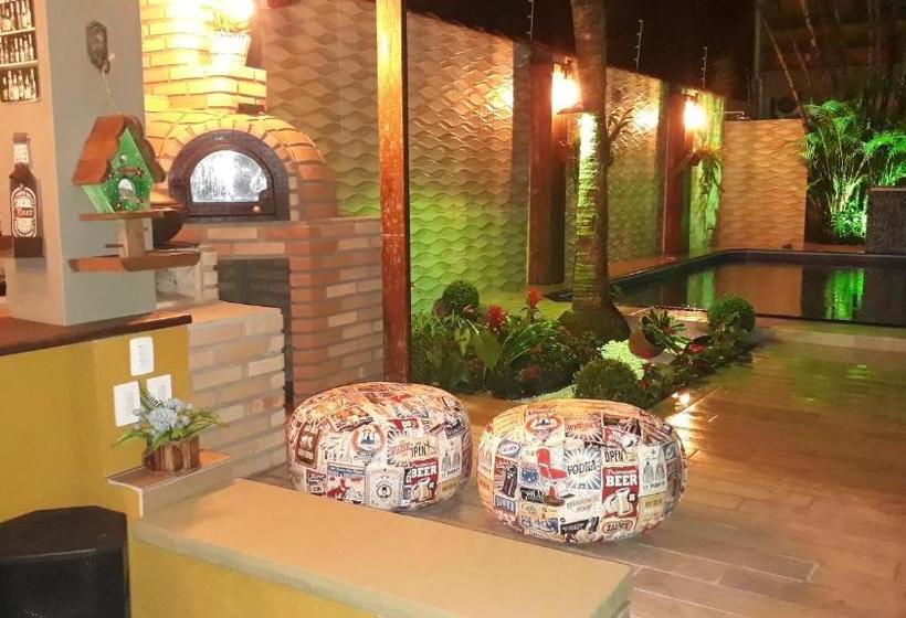 膳宿费 Pousada Cantinho Do Pê Guarujá