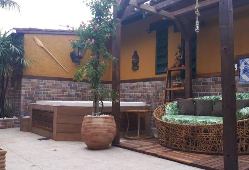 膳宿费 Pousada Cantinho Do Pê Guarujá