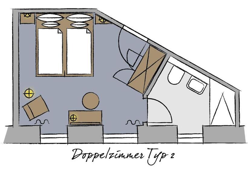 בית מלון כפרי Stadtrandzimmer