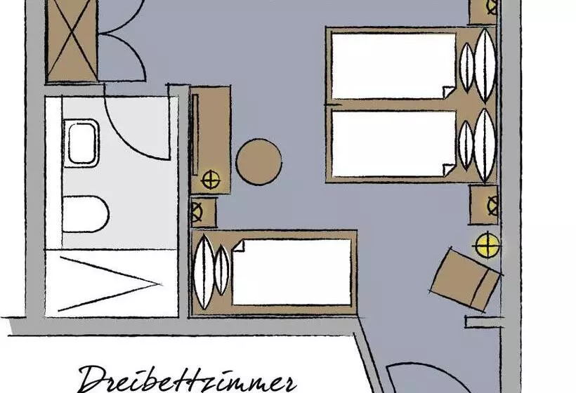 Hotelli Stadtrandzimmer