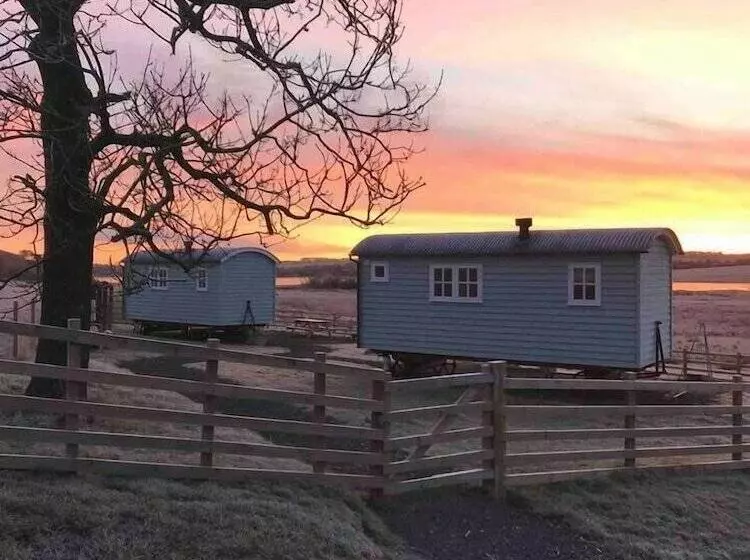هتل Craigduckie Shepherds Huts