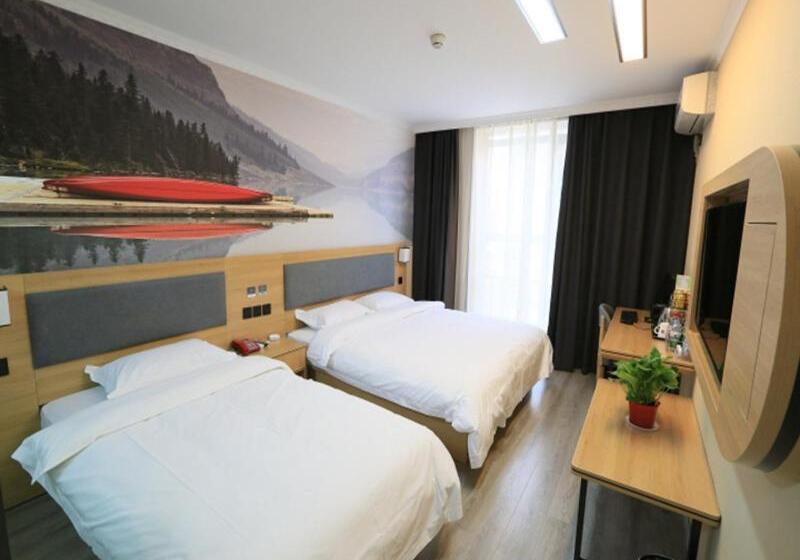 Thank Inn Chain Hotel Gansu Jiuquan Suzhou District Bell And Drum Tower