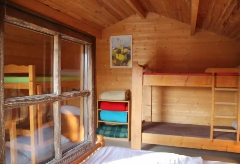ホテル Chalets Etape Du Camping Le Bivouac