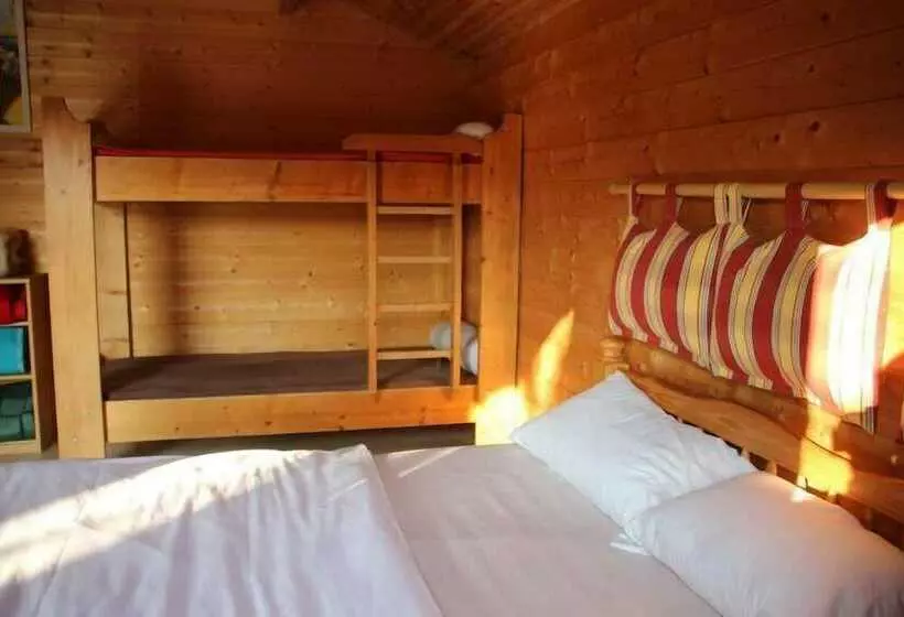ホテル Chalets Etape Du Camping Le Bivouac