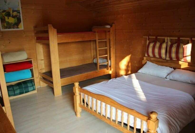 בית מלון כפרי Chalets Etape Du Camping Le Bivouac