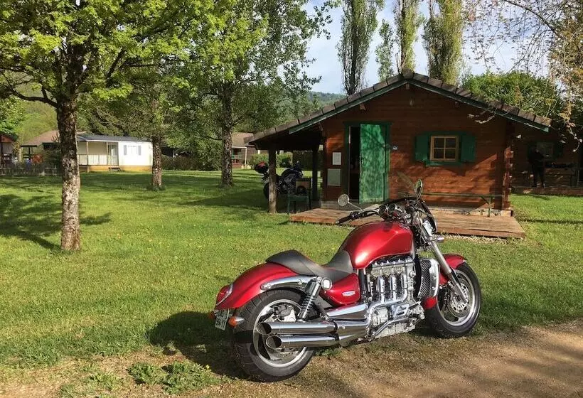 ホテル Chalets Etape Du Camping Le Bivouac