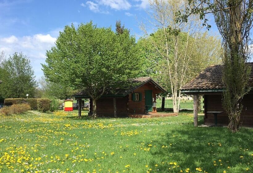 בית מלון כפרי Chalets Etape Du Camping Le Bivouac