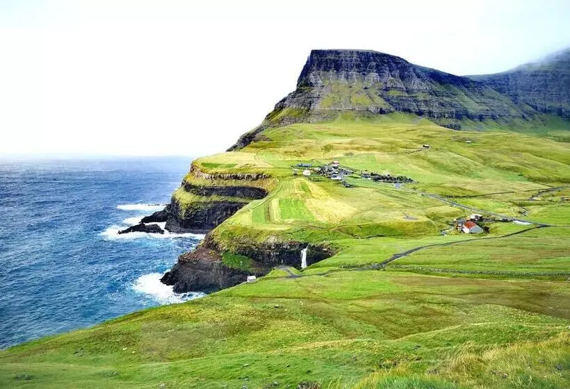 Gásadalur Apartments @ World Famous Waterfall
