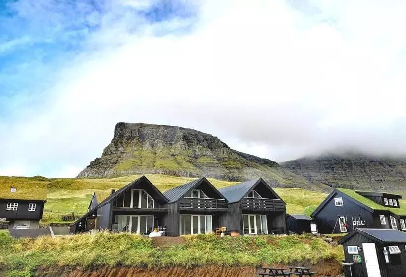 Gásadalur Apartments @ World Famous Waterfall