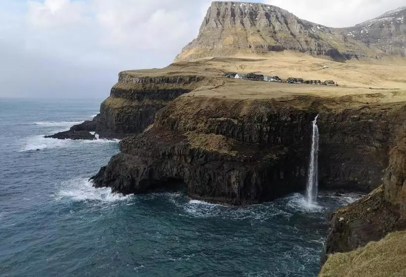 Gásadalur Apartments @ World Famous Waterfall