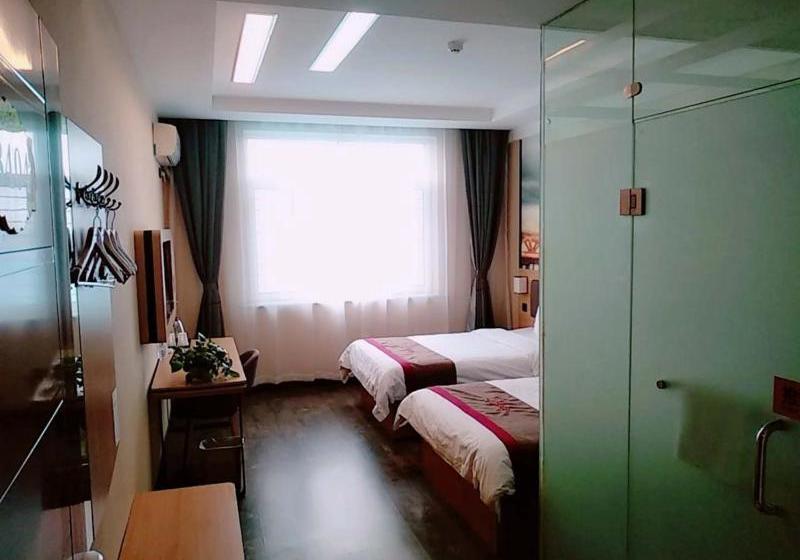 בית מלון כפרי Thank Inn Chain Inner Mongolia Huhhot New District Exhibition Hall East Road Happiness Community