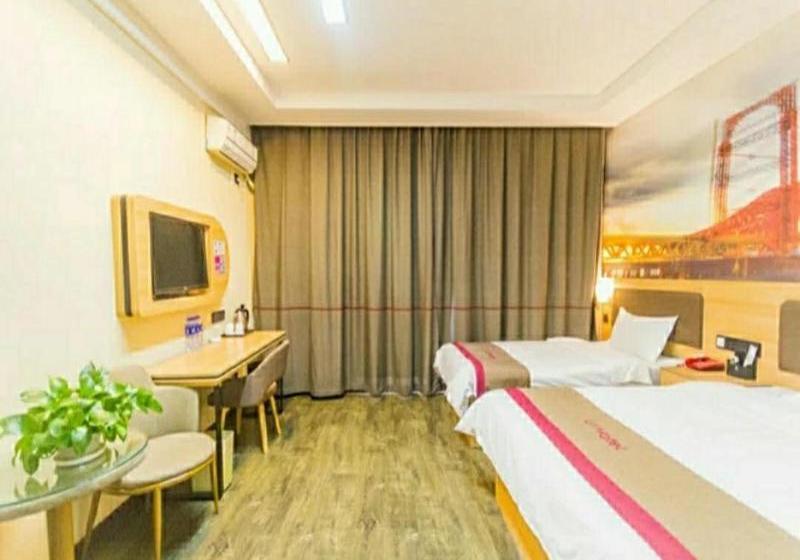 בית מלון כפרי Thank Inn Chain Inner Mongolia Huhhot New District Exhibition Hall East Road Happiness Community