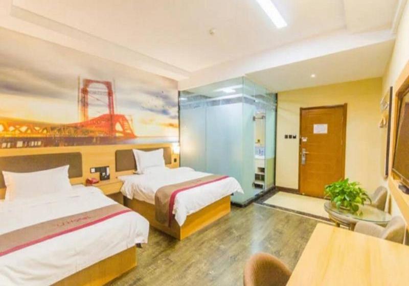 בית מלון כפרי Thank Inn Chain Inner Mongolia Huhhot New District Exhibition Hall East Road Happiness Community