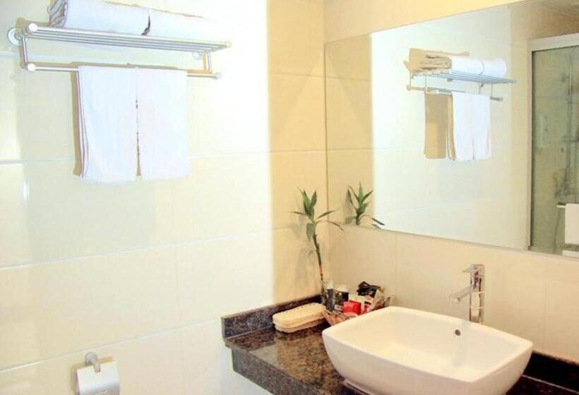 호텔 Greentree Inn Yangzhou West Passenger Station Baixiang Road Express