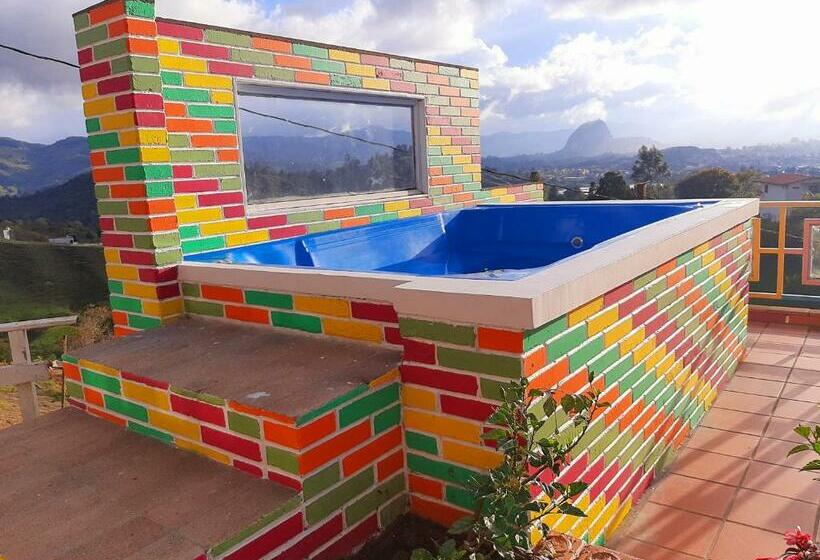 פנסיון El Mirador De Guatapé 2