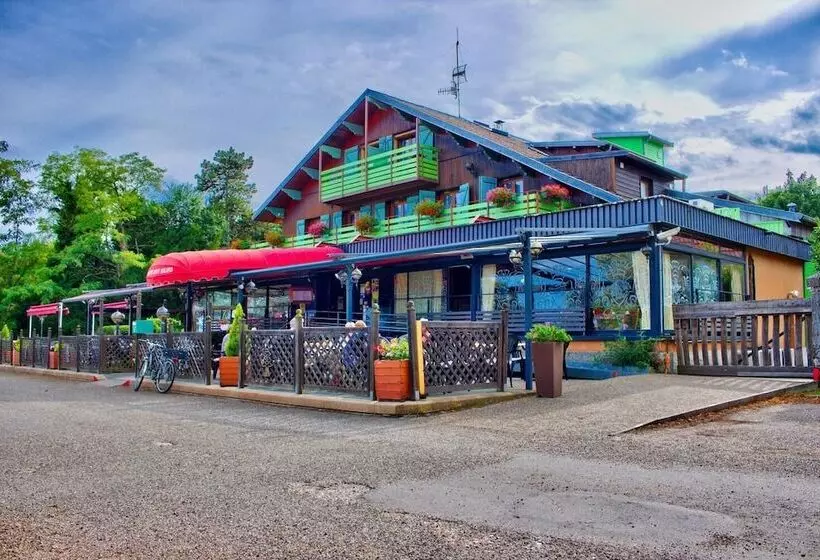 בית מלון כפרי Logis Hôtel Restaurant Le Chalet Du Mont Roland