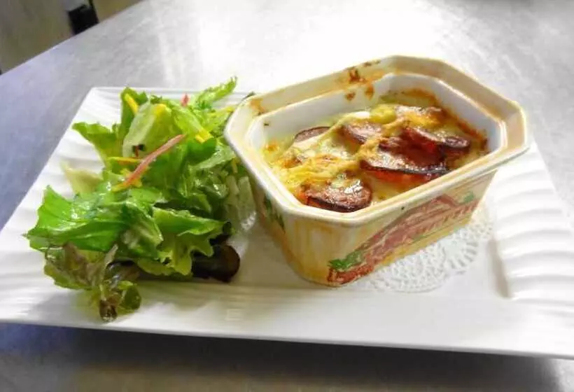 בית מלון כפרי Logis Hôtel Restaurant Le Chalet Du Mont Roland