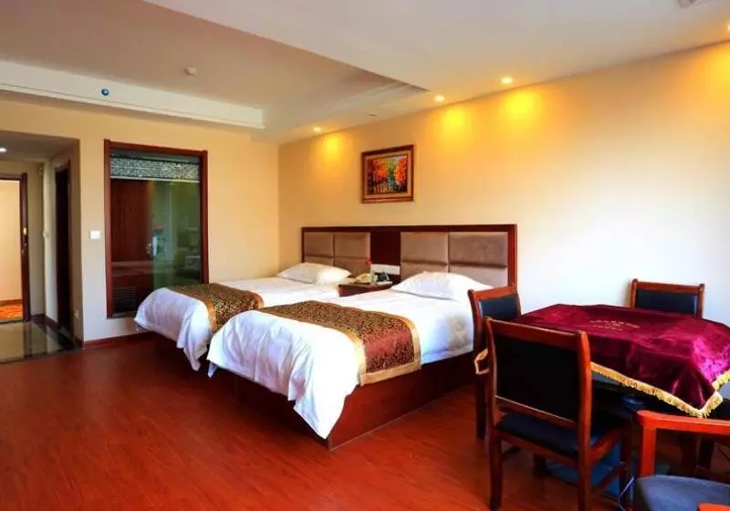 Hotelli Greentree Inn Jiangxi Jiujiang Railway Station Front Hongxiang Business