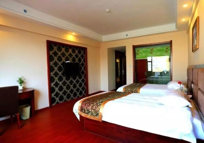 Hotelli Greentree Inn Jiangxi Jiujiang Railway Station Front Hongxiang Business