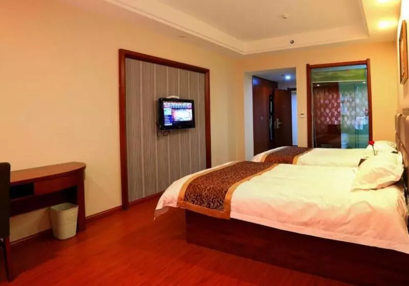 Hotelli Greentree Inn Jiangxi Jiujiang Railway Station Front Hongxiang Business