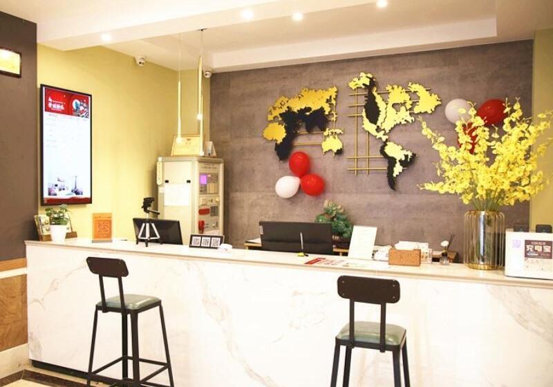 فندق Greentree Inn Zhenjiang Yangzhong Central Market Gangdong Bei Road