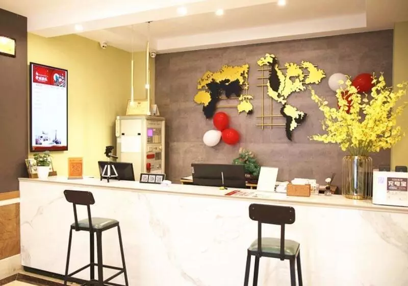 Hotelli Greentree Inn Zhenjiang Yangzhong Central Market Gangdong Bei Road