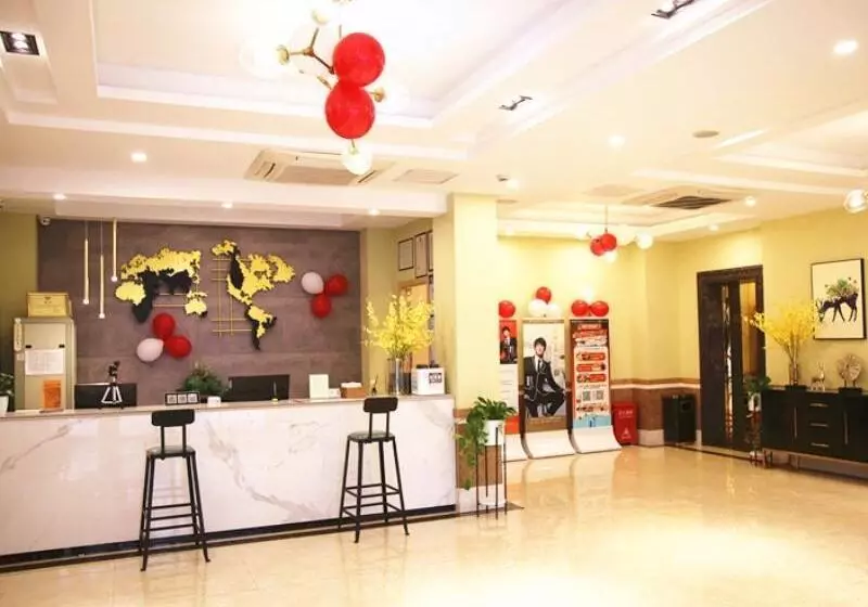 Hotelli Greentree Inn Zhenjiang Yangzhong Central Market Gangdong Bei Road