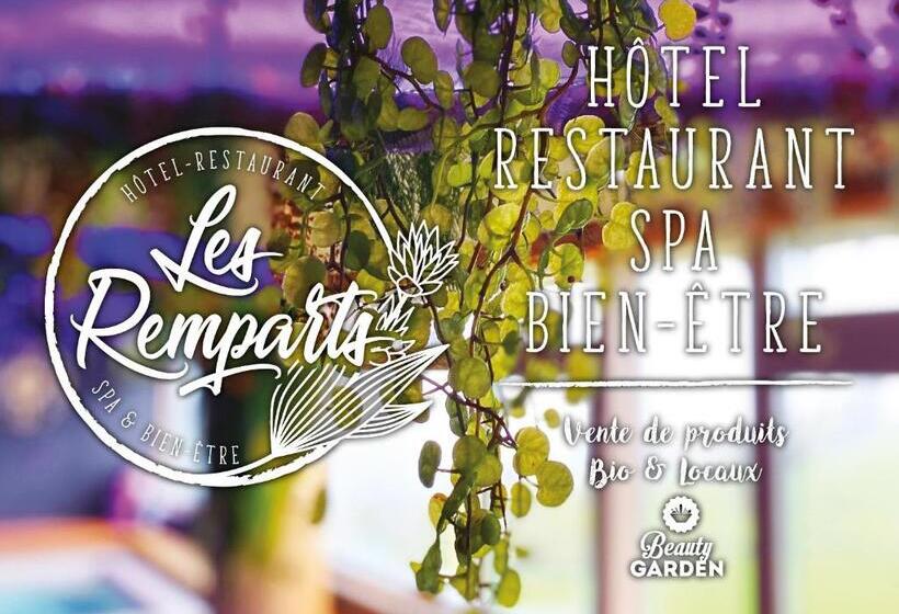 هتل Logis Hôtel Restaurant & Spa Les Remparts