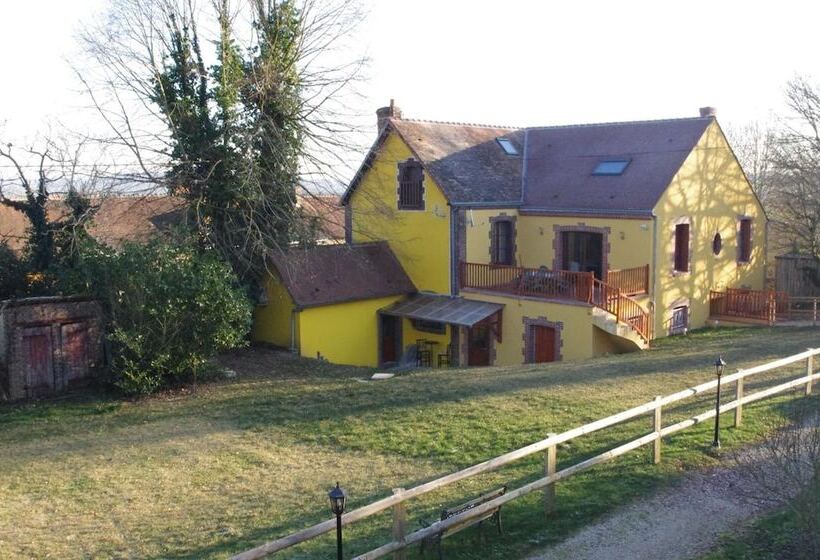 בית מלון כפרי Logis Hôtel Restaurant Auberge Les Vallées Du Perche