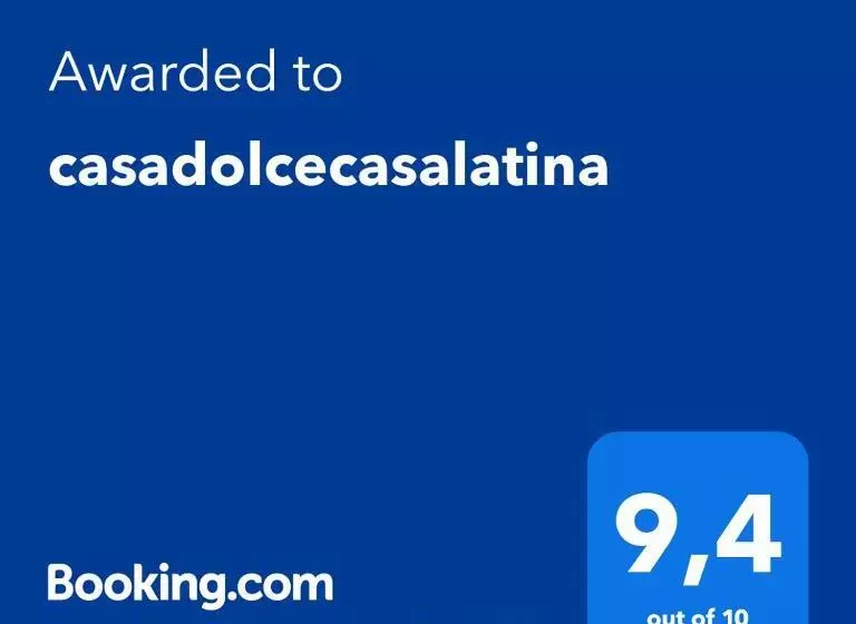 تختخواب و صبحانه Casadolcecasalatina
