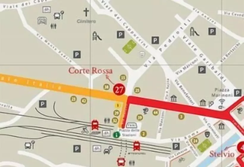 Majatalo Bed & Rooms , Apartments Corte Rossa