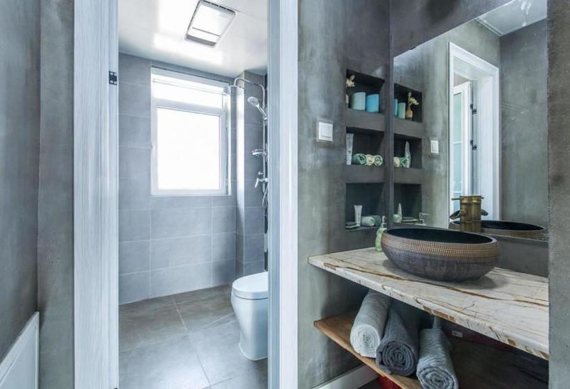 בית מלון כפרי Jinan Huaiyin·jinan West Railway Station·