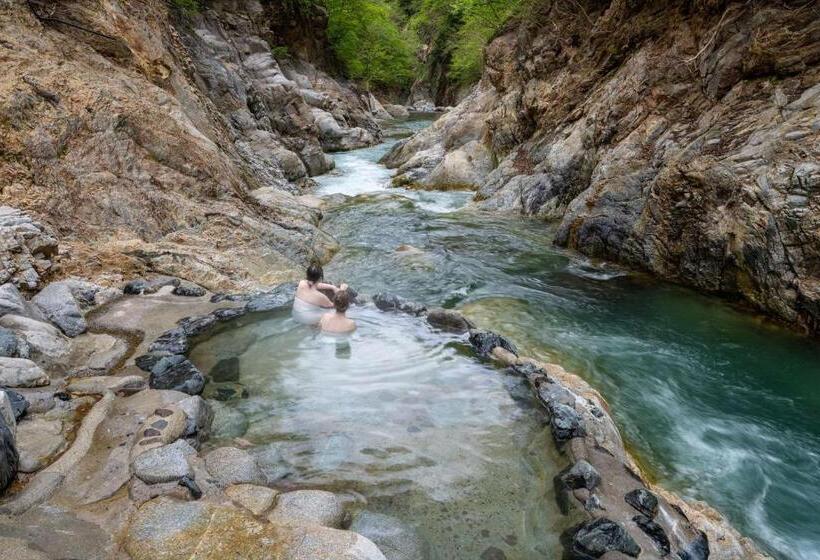 료칸 Nikko Nationalpark Kawamata Onsen Kura