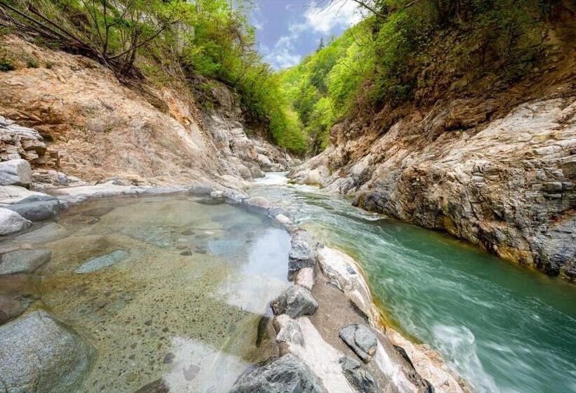 료칸 Nikko Nationalpark Kawamata Onsen Kura