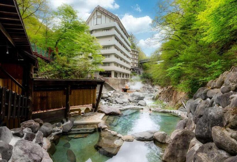 료칸 Nikko Nationalpark Kawamata Onsen Kura