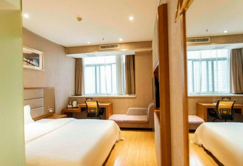 ホテル 7days Premium Chongqing Qibo Center Jintong Road Light Railway Station Branch