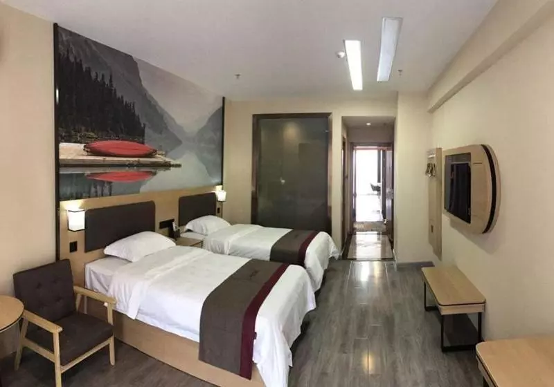 Thank Inn Chain Hotel Nanchang High Tech Zone Yaohu Rainbow Shopping Mall