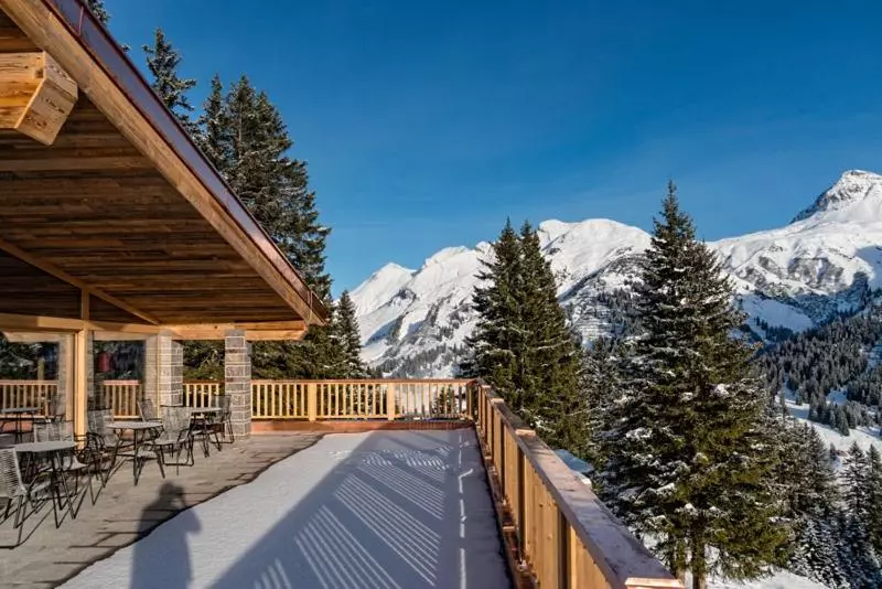 Aamiaismajoitus (B&B) Skilodge Oberlech