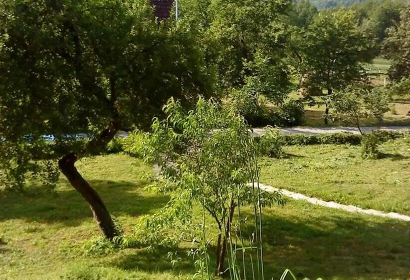 Traditional Wooden House By The River