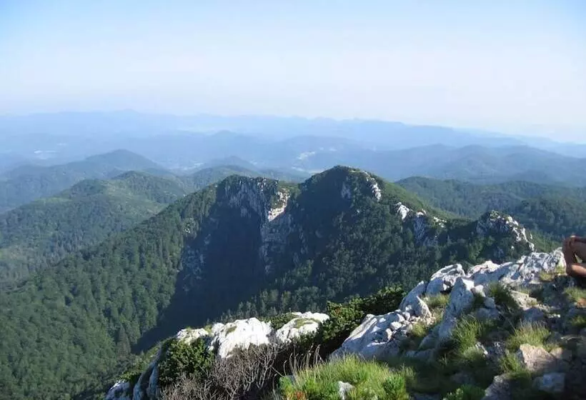 Traditional Wooden House By The River