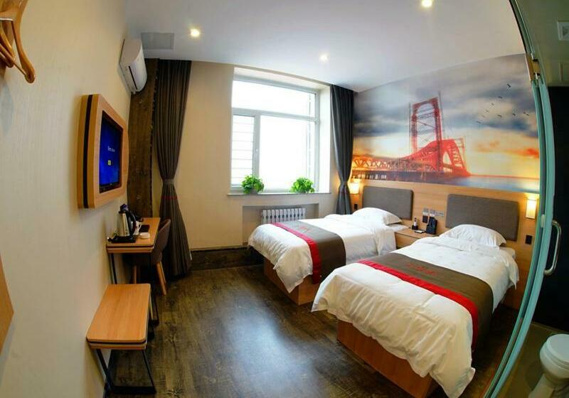 Thank Inn Chain Hotel Heilongjiang Jiamusi Qianjin District Railway Station