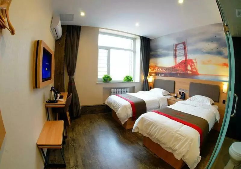 Thank Inn Chain Hotel Heilongjiang Jiamusi Qianjin District Railway Station
