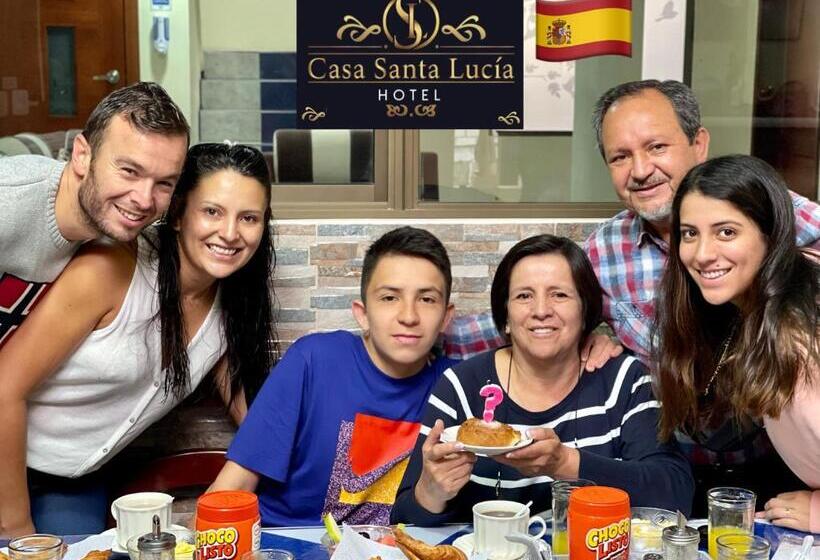 פנסיון Casa Santa Lucía