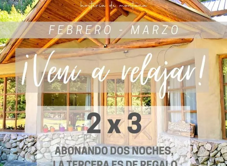 Retkeilymaja Hostería De Montaña Las Pataguas