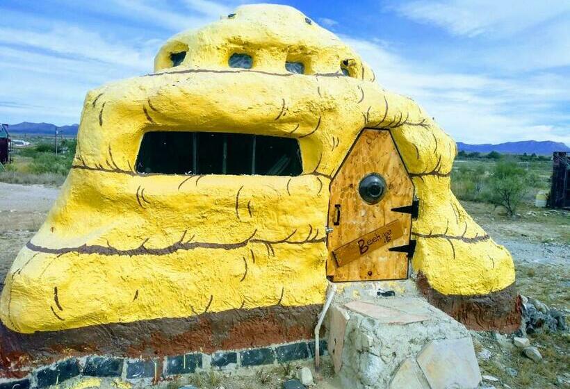 פנסיון La Loma Del Chivo Llc Stone Cottage Alternative Building