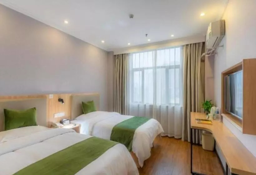 هتل Greentree Inn Anhui Yaohai District Mingguang Road Bus Station Express