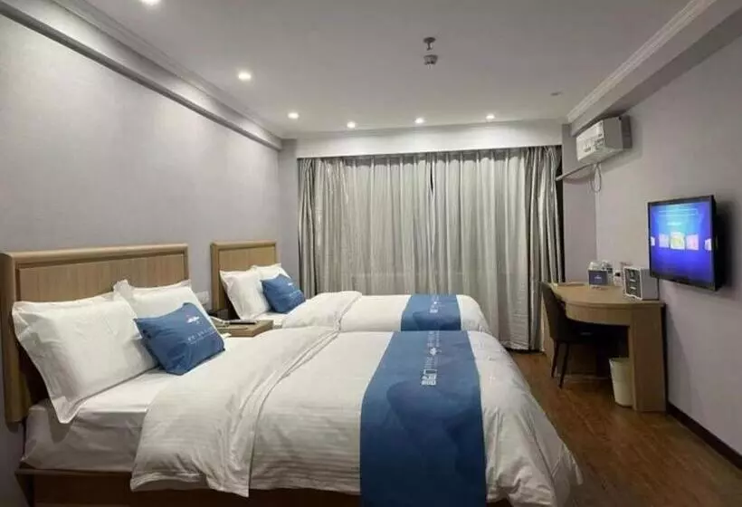 هتل Greentree Inn Anhui Yaohai District Mingguang Road Bus Station Express
